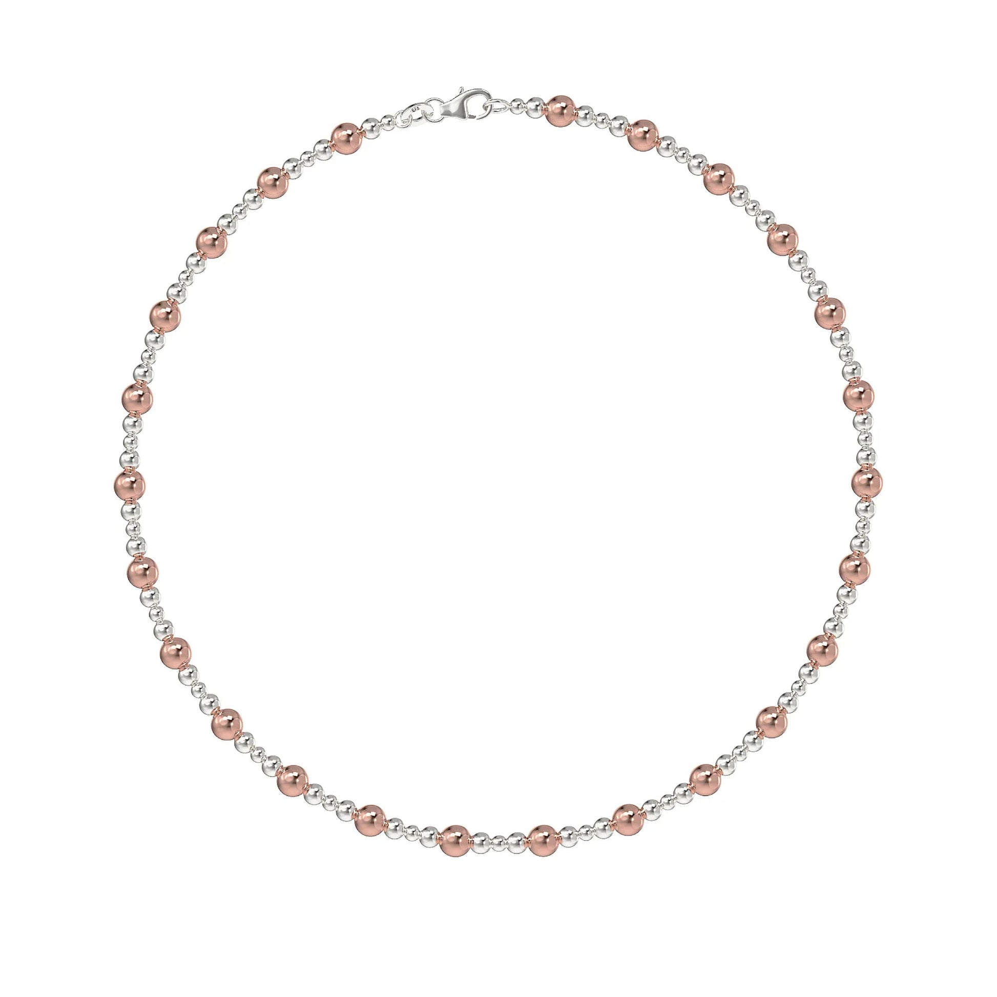 Two Tone Beaded Necklace - Popular trends empire
