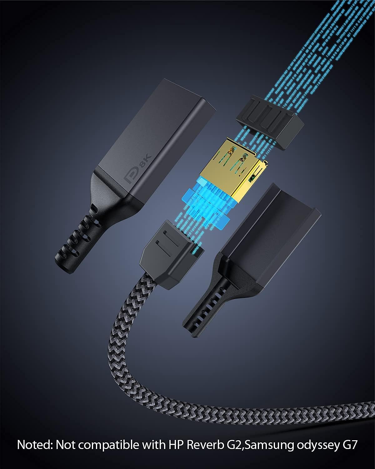 USB C to DisplayPort Adapter 8K@60Hz Thunderbolt 3 to DP Adapter HBR3 Mac & Win - Popular trends empire