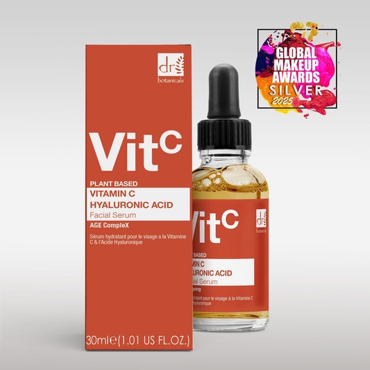 Vitamin C 5% & Hyaluronic Acid 2% Hydrating Facial Serum 30ml - Popular trends empire