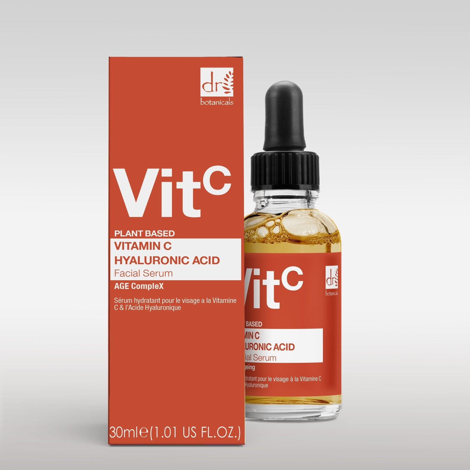 Vitamin C 5% & Hyaluronic Acid 2% Hydrating Facial Serum 30ml - Popular trends empire