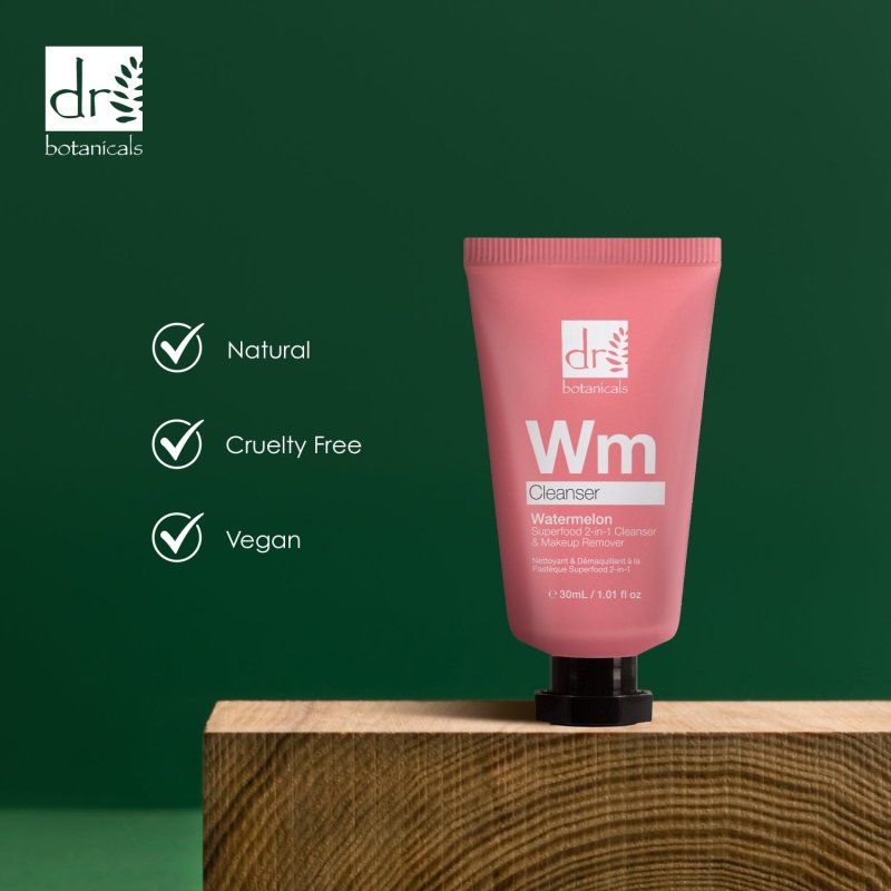 Watermelon Superfood 2 - In - 1 Cleanser & Makeup Remover 30ml - Popular trends empire