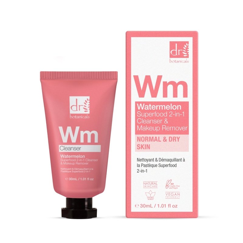 Watermelon Superfood 2 - In - 1 Cleanser & Makeup Remover 30ml - Popular trends empire