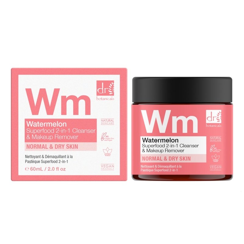 Watermelon Superfood 2 - In - 1 Cleanser & Makeup Remover 60ml - Popular trends empire