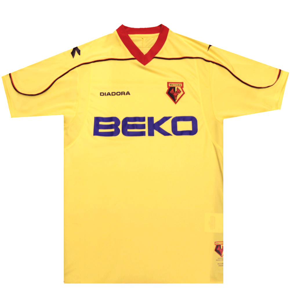 Watford 2008 - 2009 Home Shirt (Excellent) M - Popular trends empire