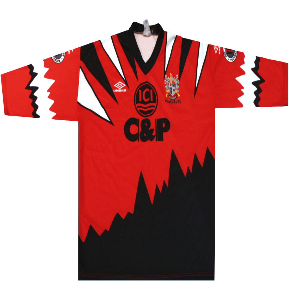 Widnes 1990 - 1992 Rugby League Shirt (Excellent) XL - Popular trends empire