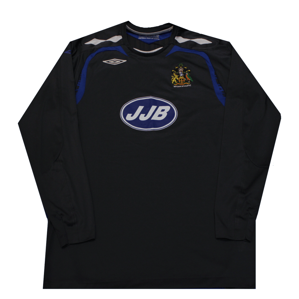 Wigan Athletic 2007 - 2008 Away Shirt L/S (Excellent) XL - Popular trends empire