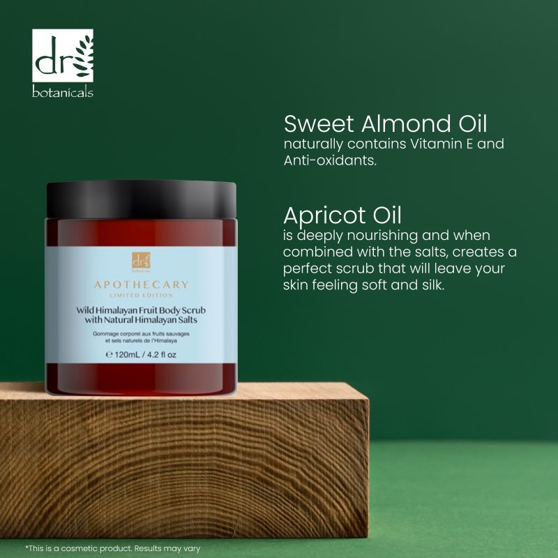 Wild Himalayan Fruit Body Scrub with Natural Himalayan Salts 120ml - Popular trends empire