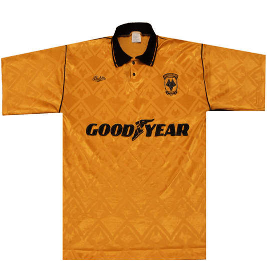 Wolverhampton Wanderers 1990 - 1991 Home Shirt (Very Good) L - Popular trends empire