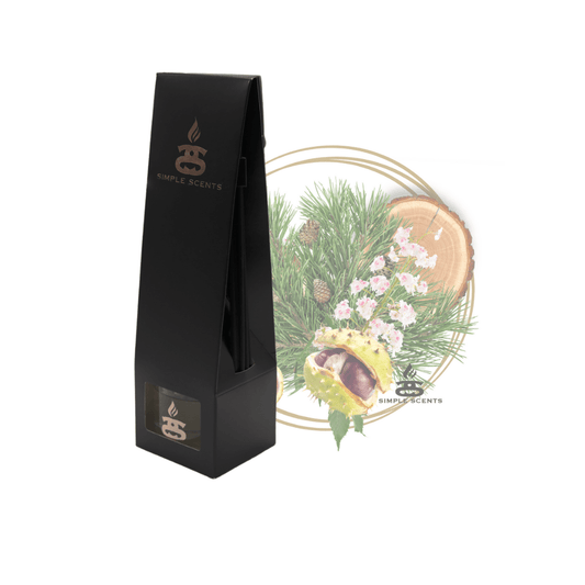 Woodland Firs & Horse Chestnut - Simple Scents Excellence Reed Diffuser - Popular trends empire
