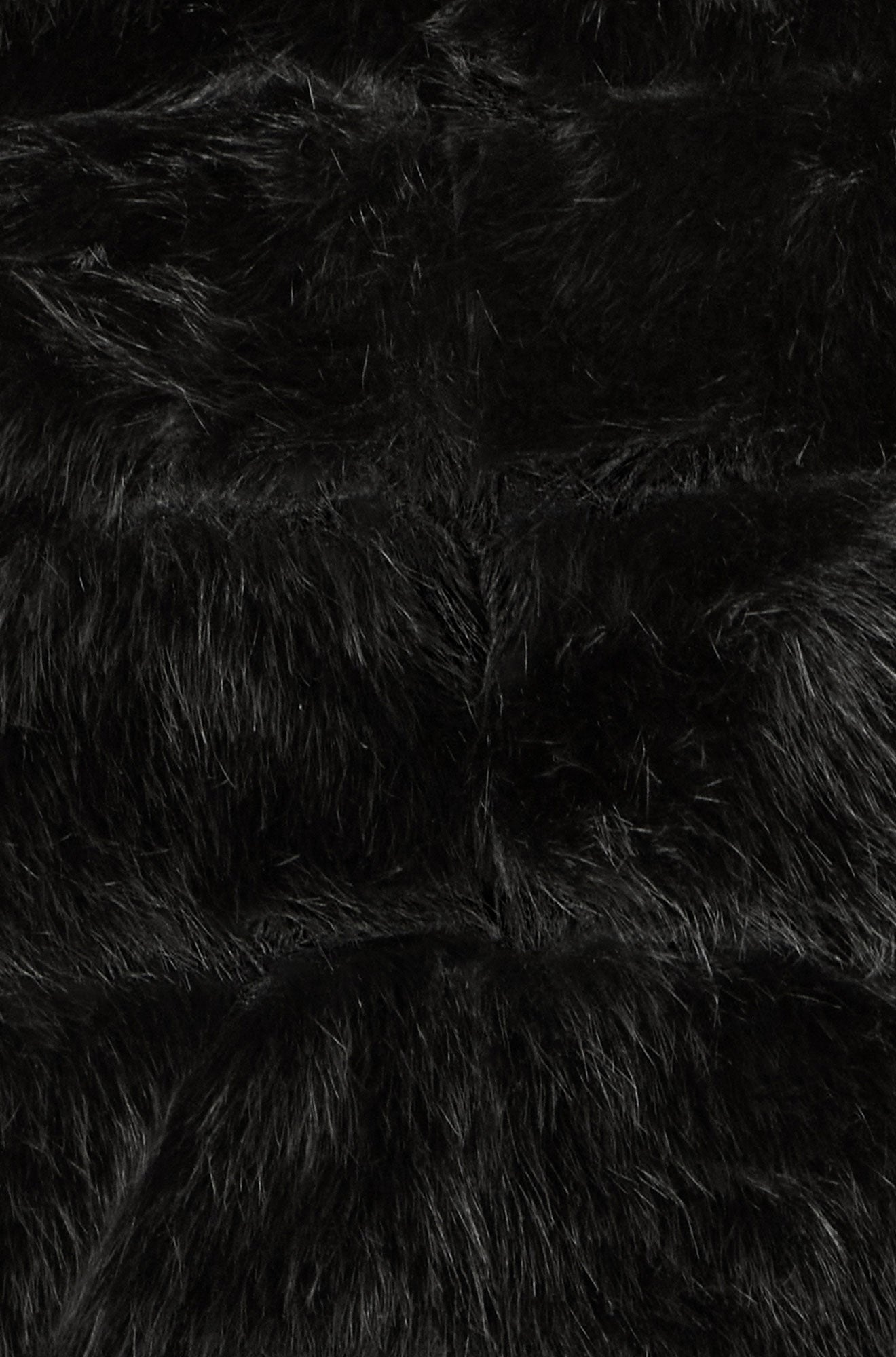 Yumi Black Luxe Faur Fur Coat - Popular trends empire